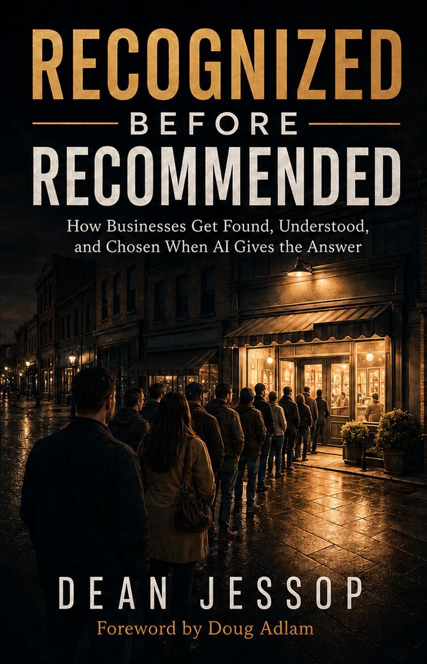 Front cover of Recognized Before Recommended by Dean Jessop